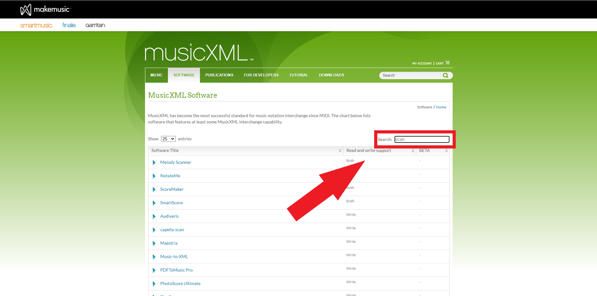 Scanning, PDF and TIFF importing In Finale Where's SmartScore Lite