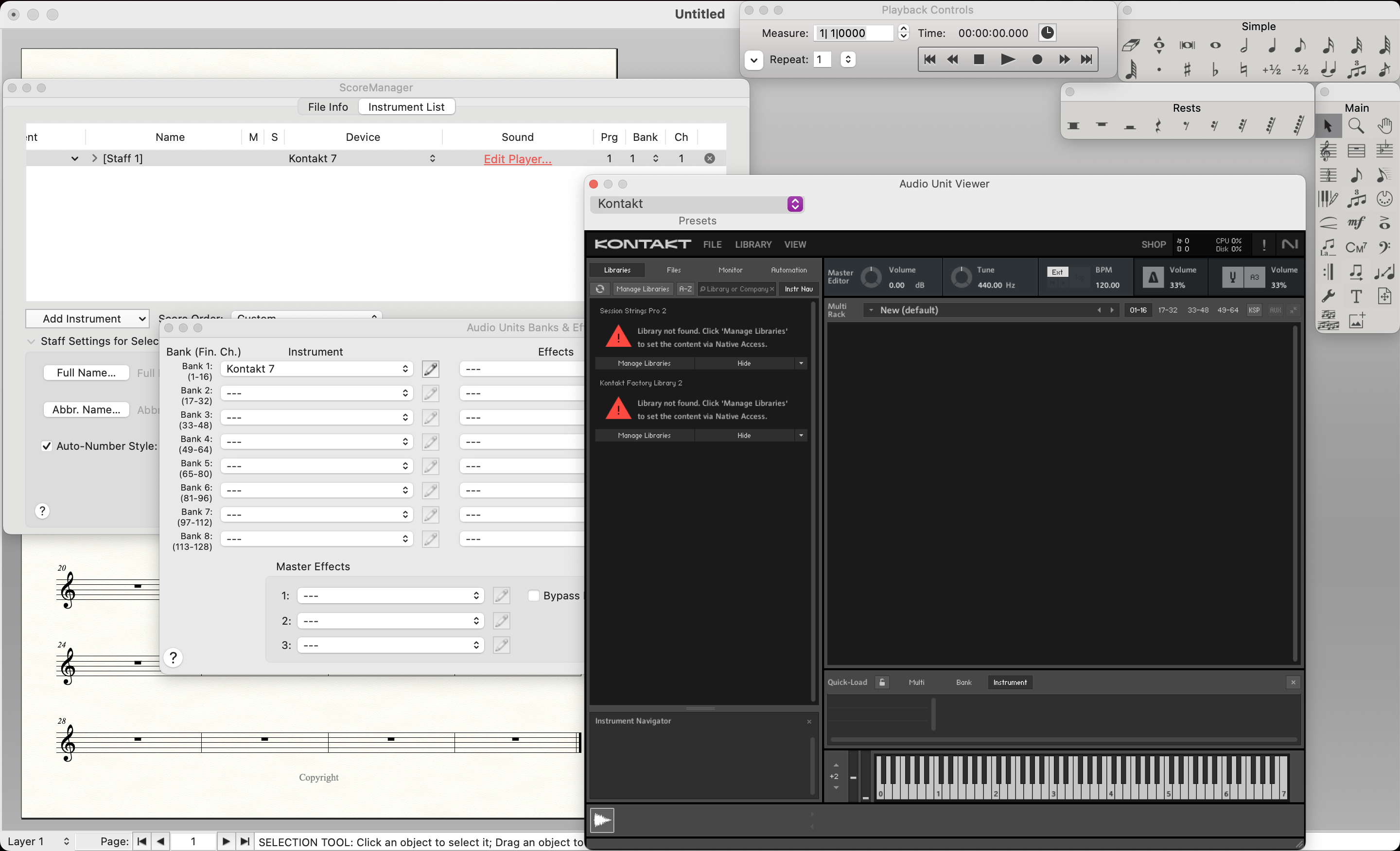 5- Close and reopen Finale without saving _ now Kontakt 7 is in Rack view and its window size is corrected.png
